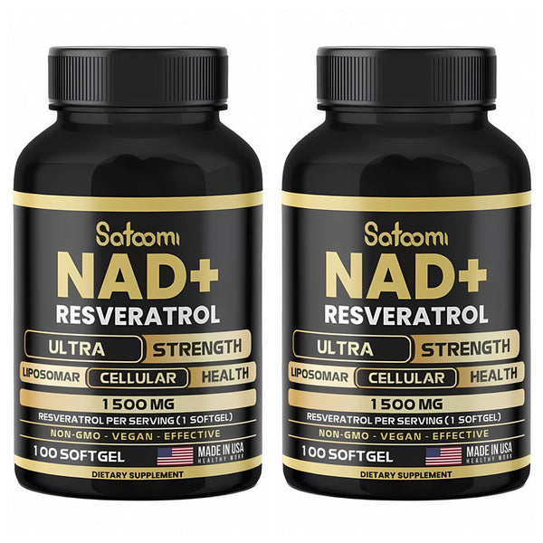 COMPRA 1 Y LLEVA 2 - NAD + RESVERATROL 1500MG -  🇺🇸IMPORTADO🇺🇸