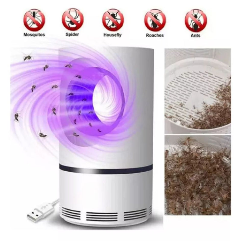 Lampara Led Luz UV - Elimina Mosquitos e Insectos