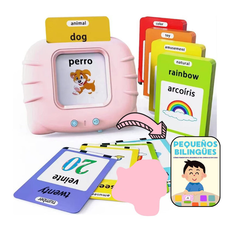 VerbaLingo™ - Tarjetas Educativas en Español e Inglés - 112 Tarjetas
