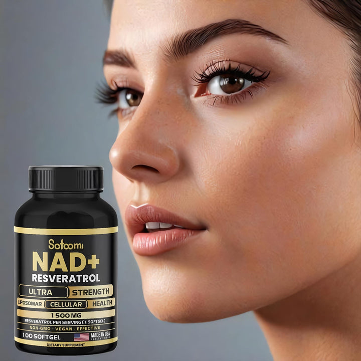 COMPRA 1 Y LLEVA 2 - NAD + RESVERATROL 1500MG -  🇺🇸IMPORTADO🇺🇸