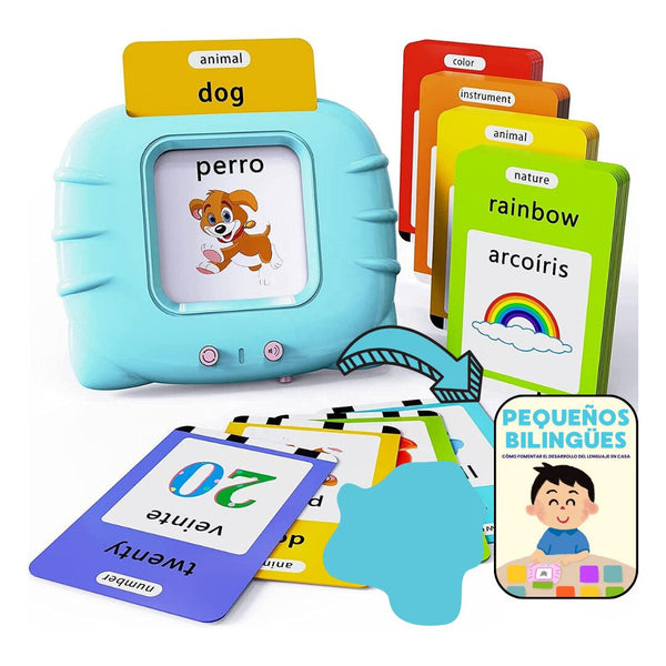 VerbaLingo™ - Tarjetas Educativas en Español e Inglés - 112 Tarjetas