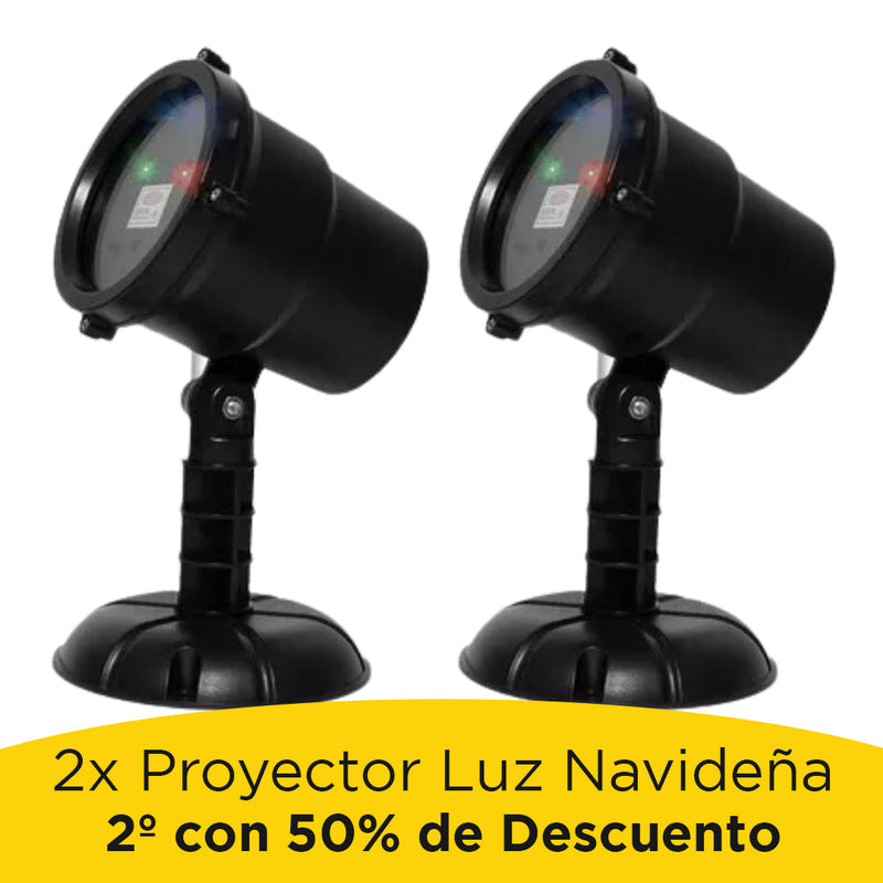 Proyector de Luces Navideñas Automático con Control Remoto – ¡Ilumina tu Navidad con Estilo!