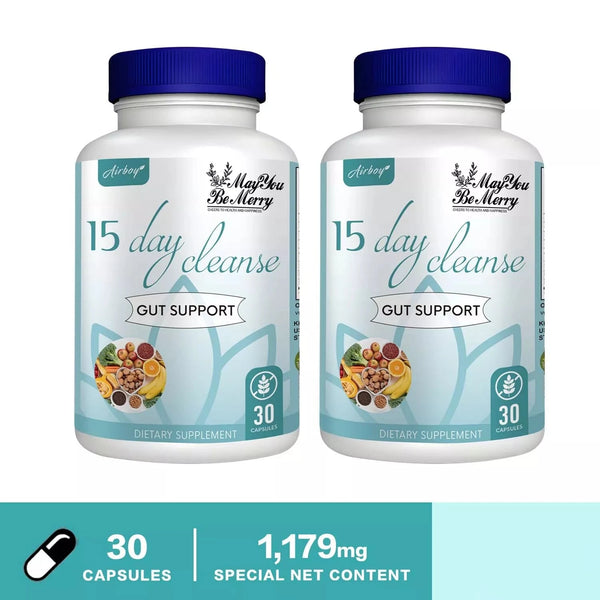 COMPRA 1 Y LLEVA 2 - 15 Days Cleanse - Limpieza Natural Del Colón -  🇺🇸Importado🇺🇸